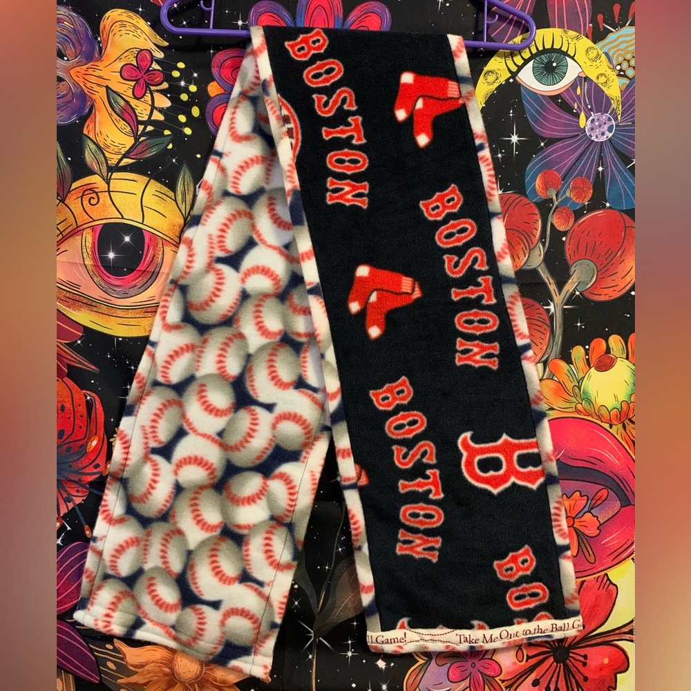 Handmade Boston Red Sox Scarf